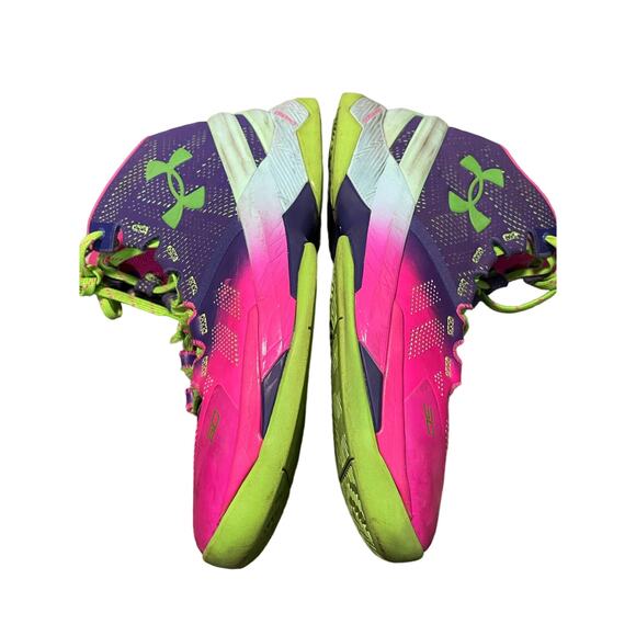 Under Armour Curry 2 Northern Lights Sneakers Men's Size 10 - Picture 2 of 5